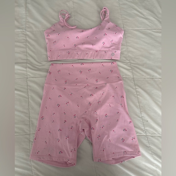 Astoria Activewear Tops - Astoria Activewear Cherry Set